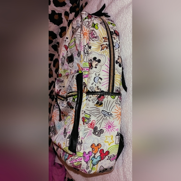 Dooney And Burke Retired Disney Sketch Backpack - Picture 6 of 7